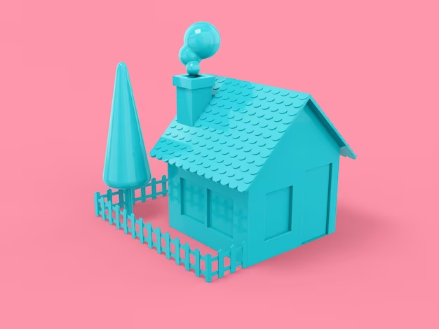 Изображение: Как нарисовать 3D дом - пошаговая инструкция для начинающих